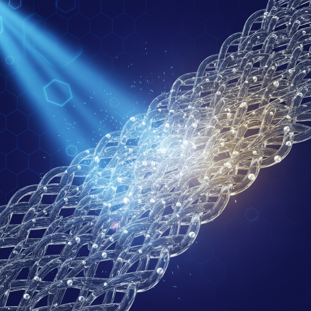 نمودار یا تصویر فنی نمایش دهنده مقاومت UV و دوام بالای شید، عاملی مهم در تعیین قیمت شید گلخانه 100 درصد و کیفیت پلیمر بافت بابل.
