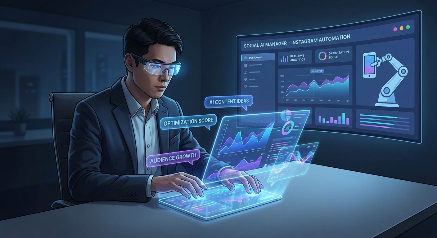 مدیریت و تولید محتوای اینستاگرام با هوش مصنوعی