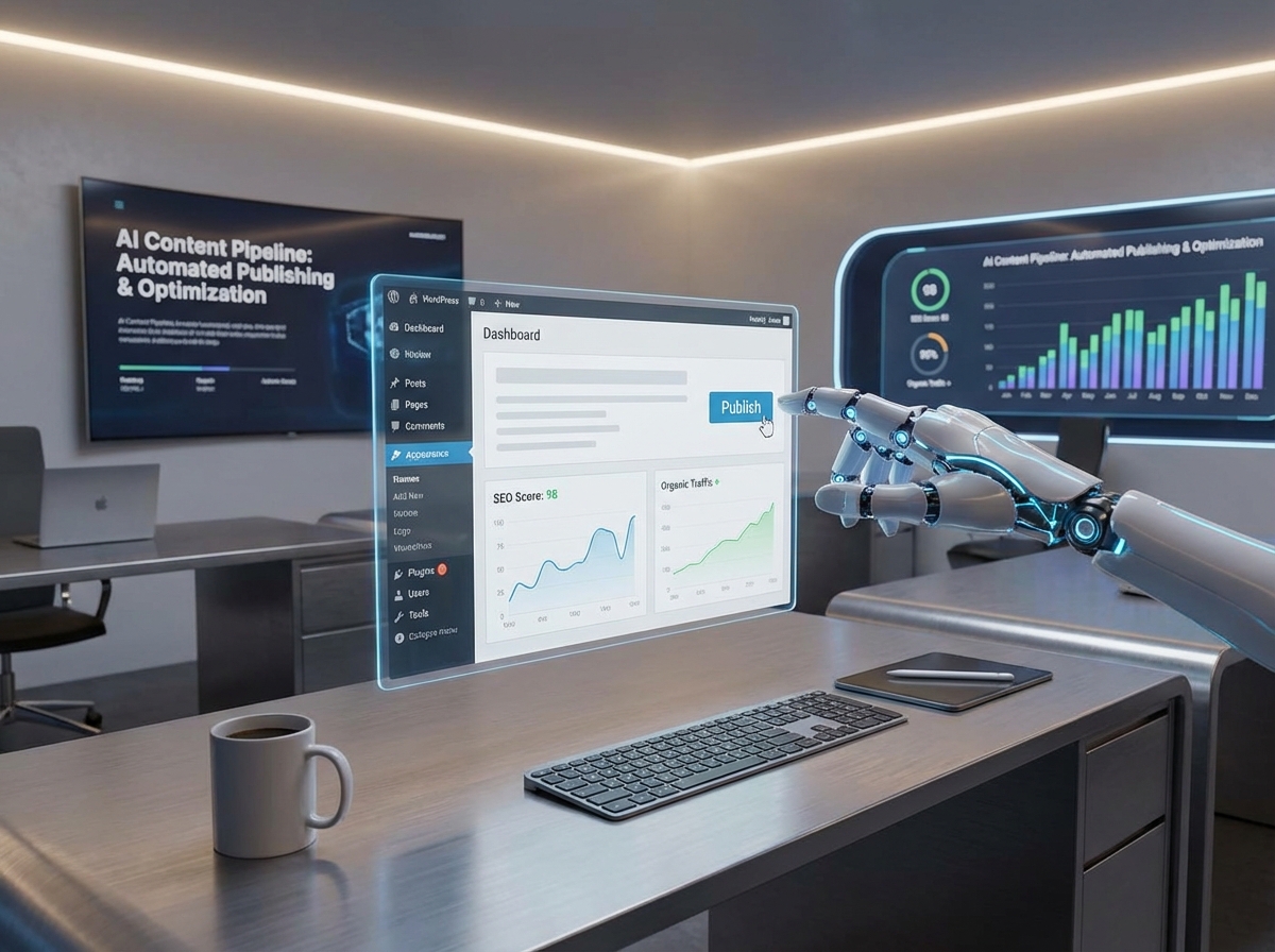 اتوماسیون انتشار محتوا در وردپرس با هوش مصنوعی