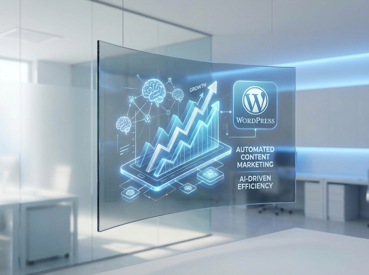 داشبورد مدیریت محتوا با هوش مصنوعی مثلث برای رشد سئو