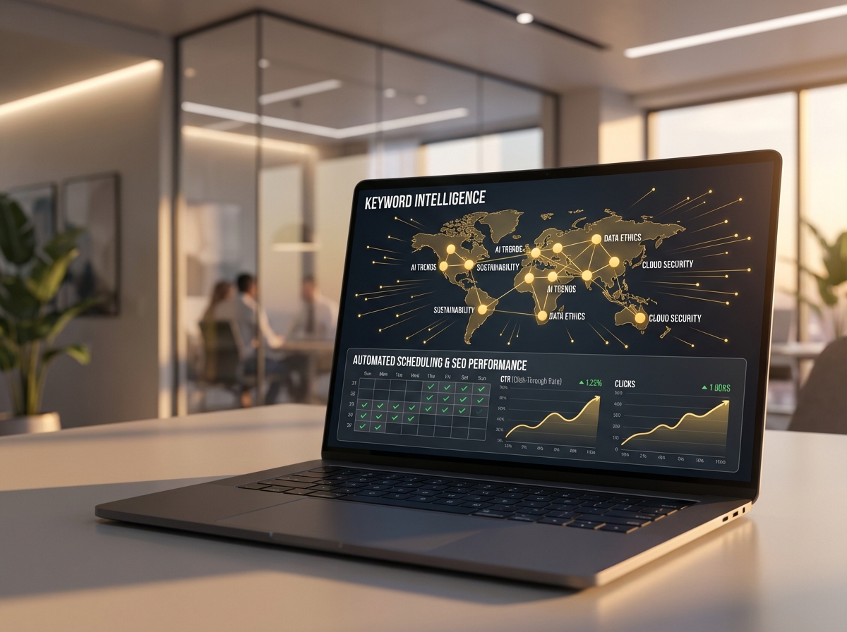 ابزار هوشمندی کلمات کلیدی و مدیریت محتوا در پلتفرم مثلث