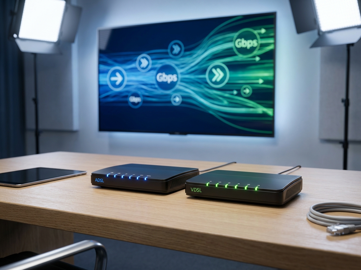 مقایسه ظاهری و فنی مودم‌های ADSL و VDSL در فروشگاه بیانت